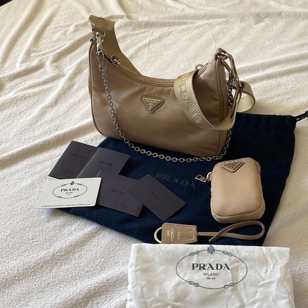 BNWT Prada Bandoliera crossbody bag